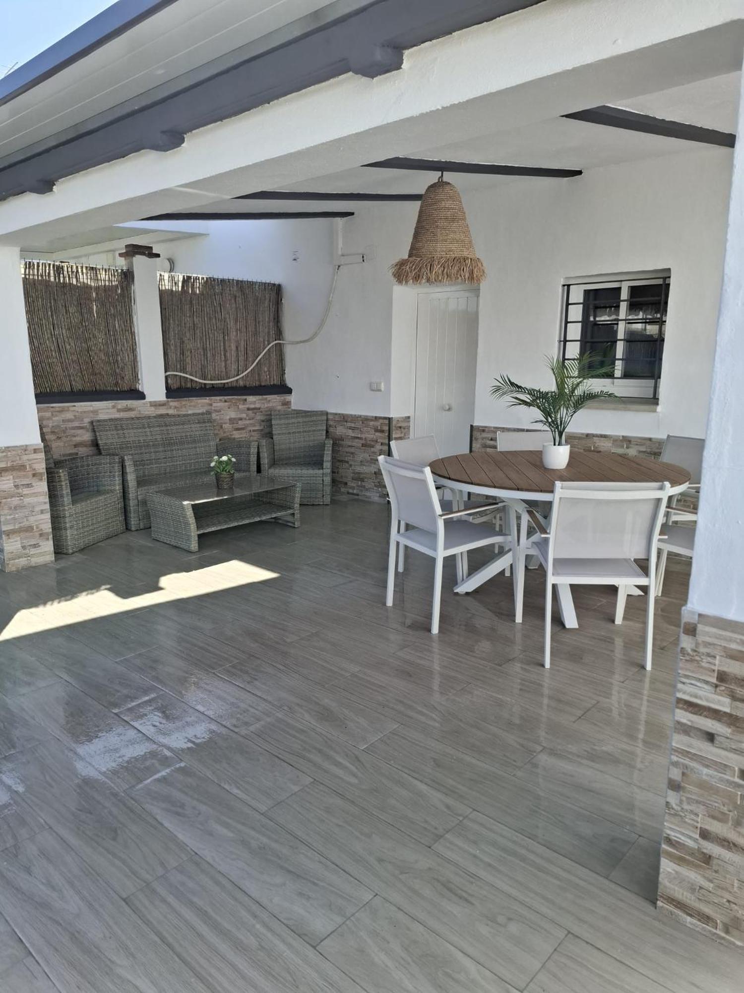 Casamaria 50 Metros De La Playa Apartment El Palmar  Ngoại thất bức ảnh